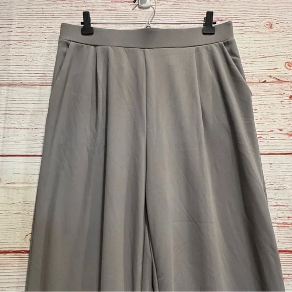 NWT Halara Flex High Waisted Body Sculpt Waist-Slimming Pocket Wide Leg Pants  L - Picture 5 of 13